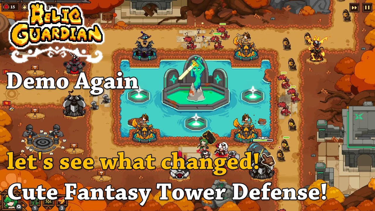 Cute Fantasy Tower Defense! - Let's Try Relic Guardian [Demo Again]