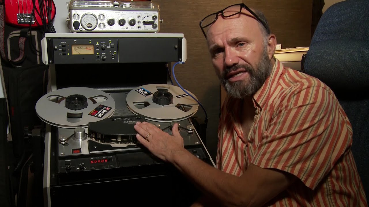 Introduction to professionnal tape recorder. Ampex ATR 800 Part 2 of 3