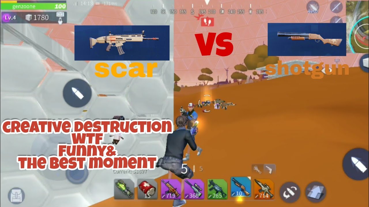 Creative destruction WTF, funny and the best moment #1