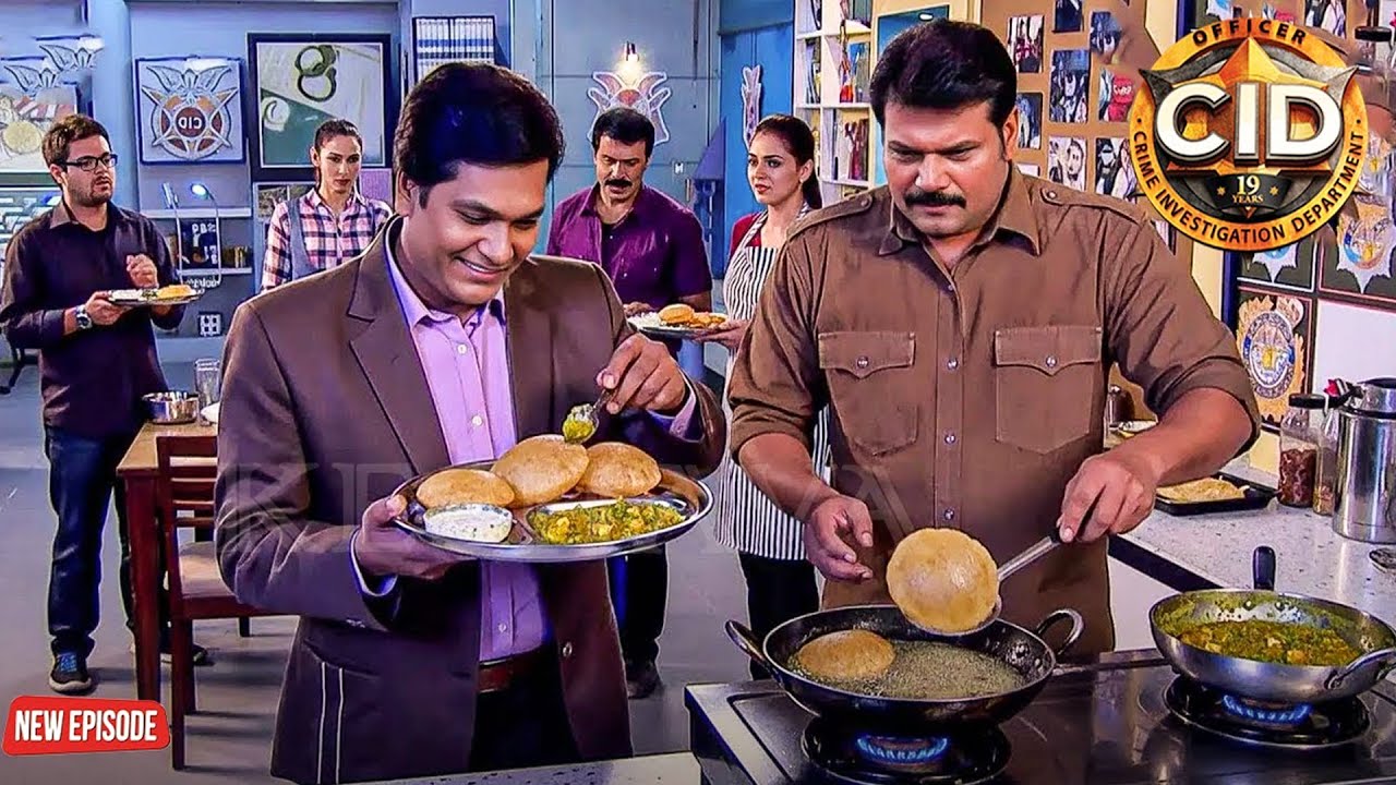 दया ने खुद पकाया मटर पनीर – पूरी टीम ने किया जमकर लंच! | CID | Crime Story | New Episode