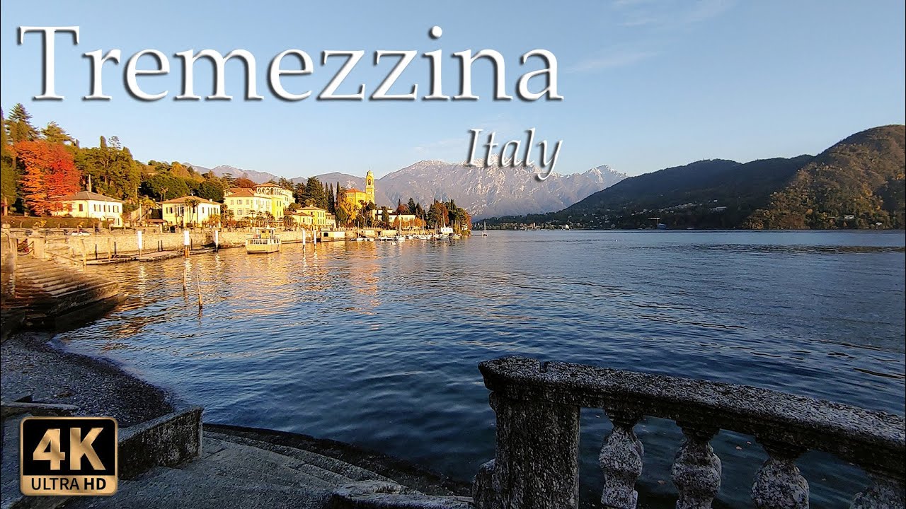 Tremezzina (Lake Como) - Italy Walking Tour