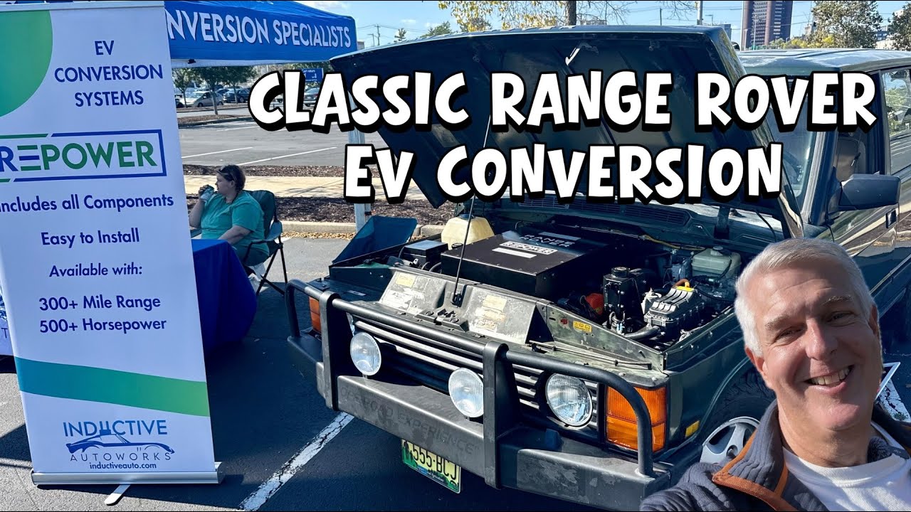 Переделка классического Range Rover в электромобиль от Inductive Autoworks!