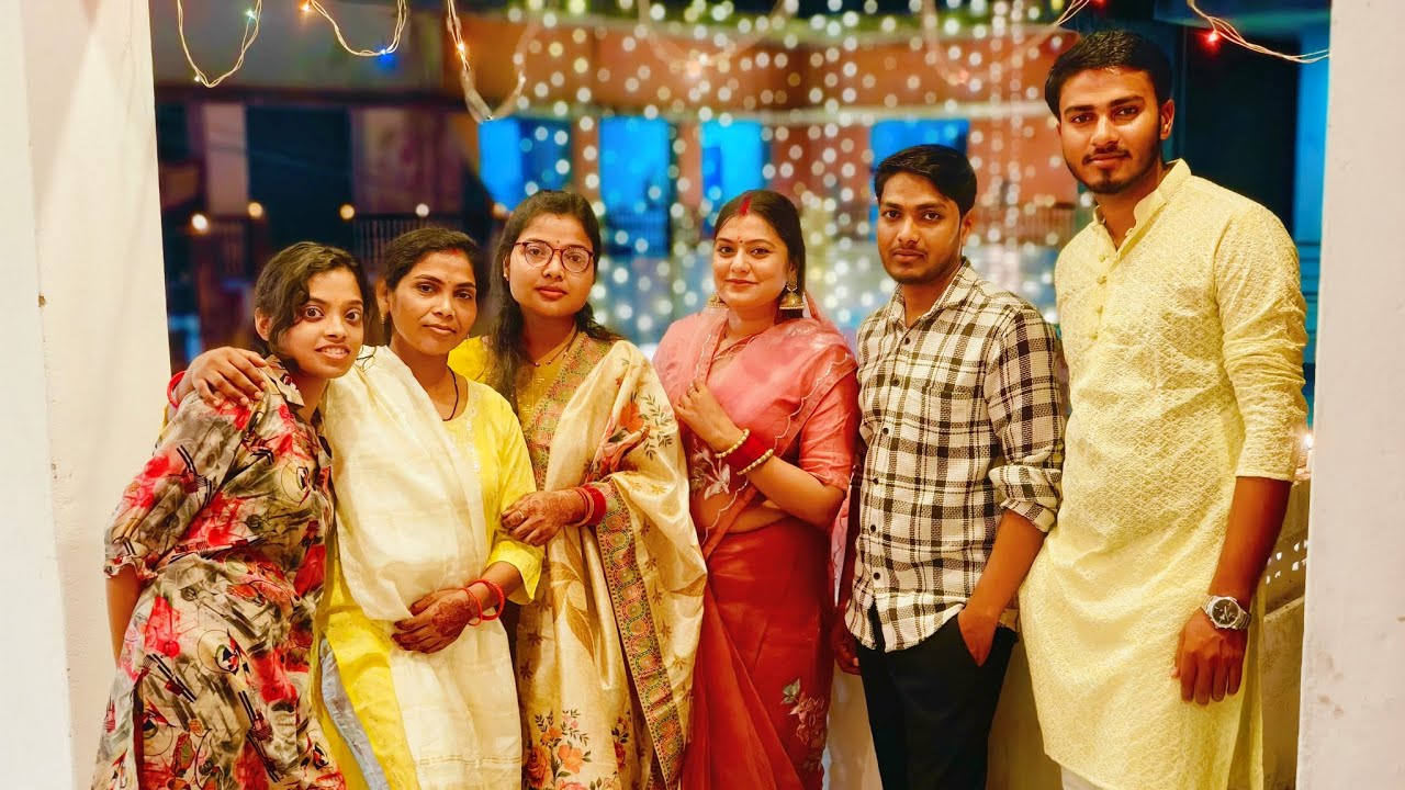 Diwali Celebration 2025 in My Village | Kaushambi Paschim Saria 🎇 | Family & Friends