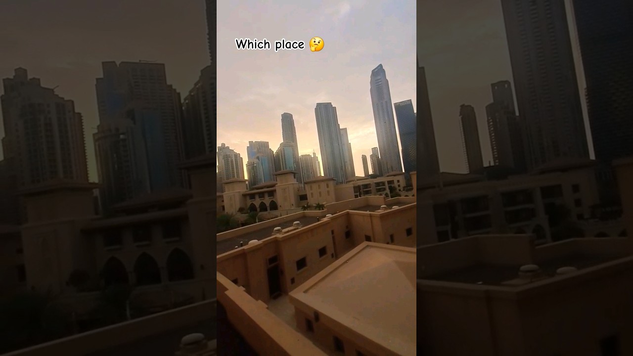which place in Dubai 🤔🙄🤧💖#bikevloger #burjkhalifa #dubaiview #downtown