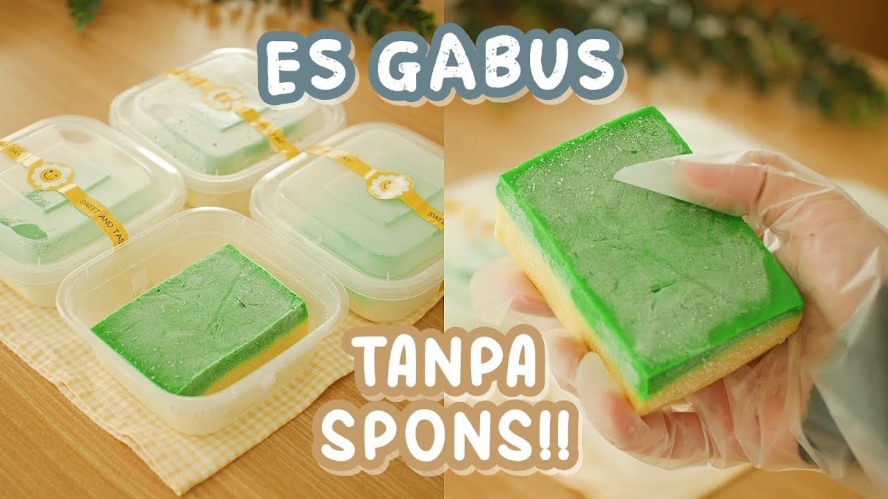 ES GABUS TANPA SPONS!! Es Jadul Bikin Nostalgia!