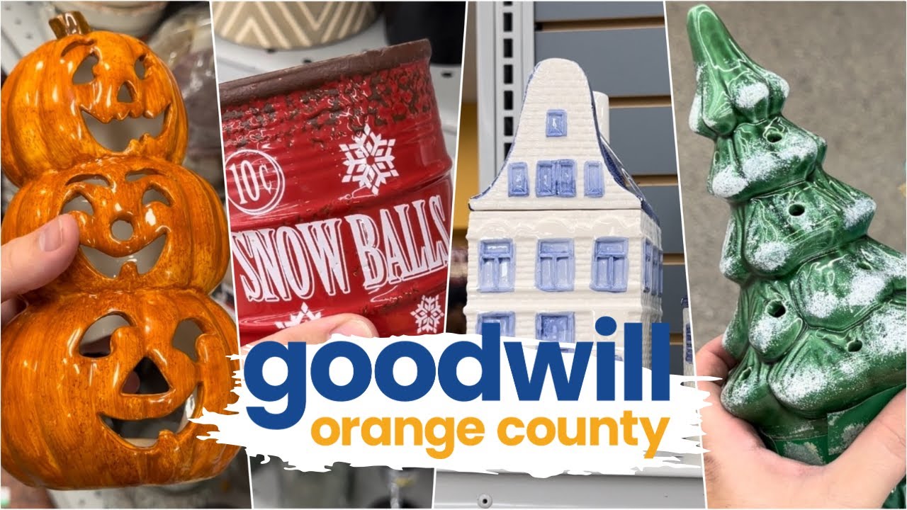 THRIFTING FOR HOME DECOR | THRIFT WITH ME | OC GOODWILL #goodwillfinds #thrifting #thriftwithme