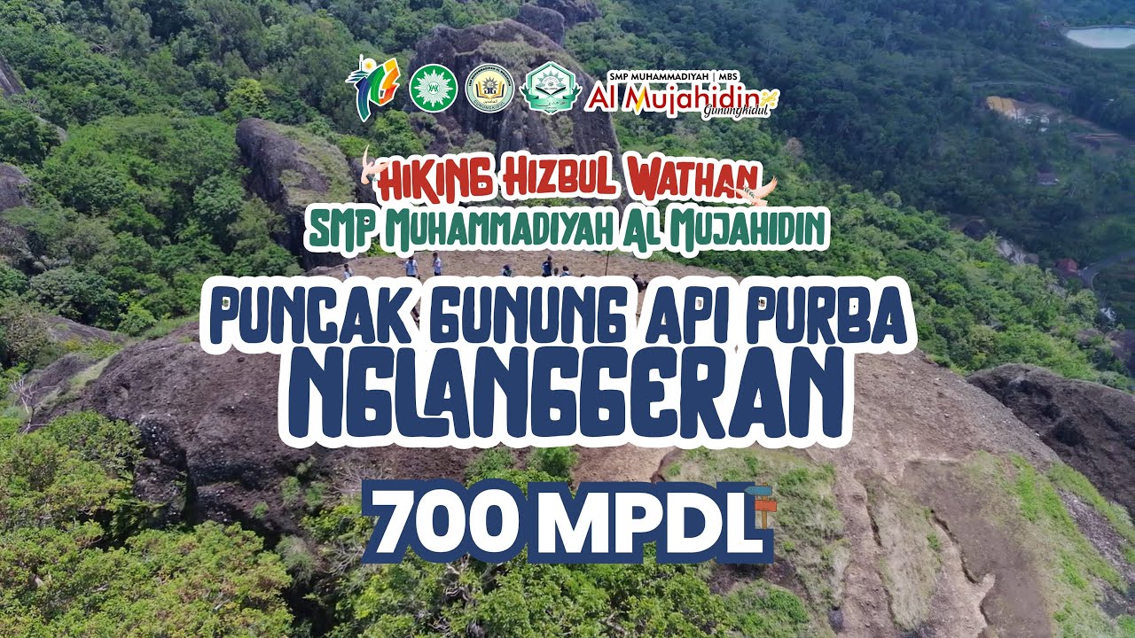 Hiking Nglanggeran | Hizbul Wathan SMP Muhammadiyah Al Mujahidin Tahun 2025