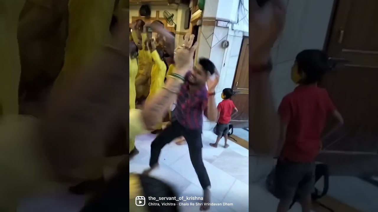 Real happiness 🥹😍.                       #harekrishna #youtube #servantofkrishna #iskcon #kirtan