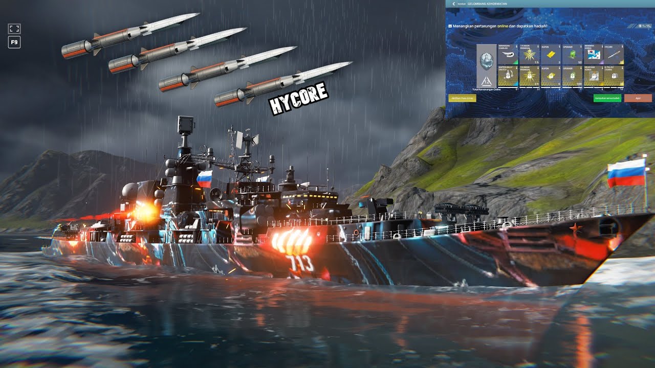Honor Waves Review | RF Kerch Full HYCORE | Modern Warships