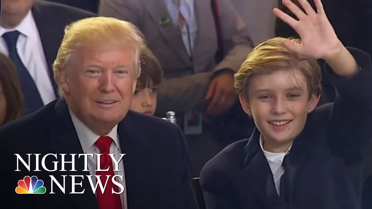 First Lady Melania And Barron Trump Move To The White House | NBC Nightly News