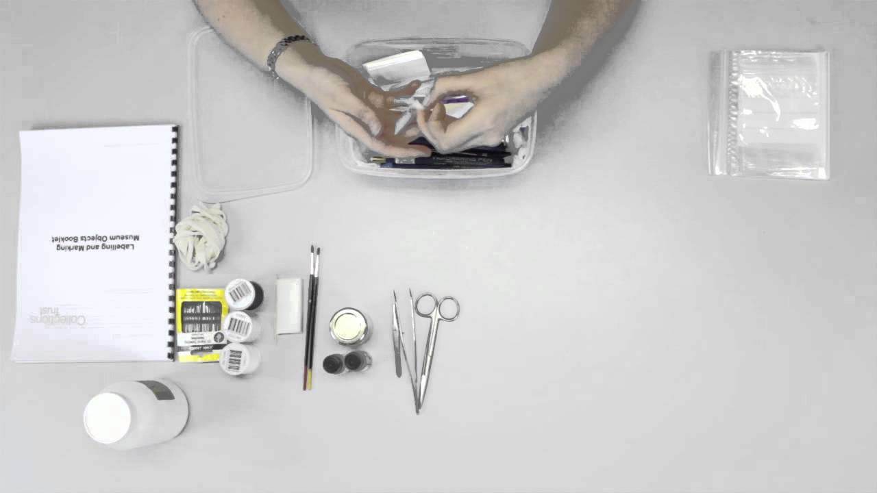 The Contents of a Museum Labelling and Marking Kit: A Collections Care How To Guide