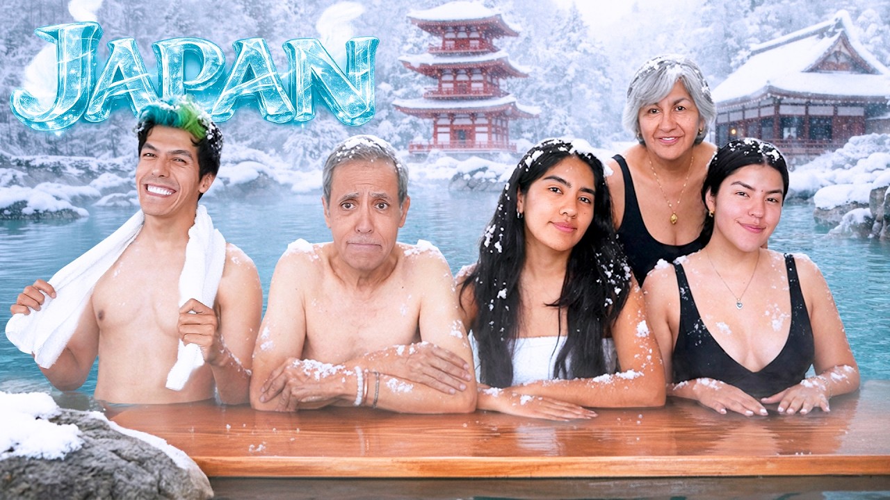 LOS BAÑOS TERMALES EN LA NIEVE DE JAPÓN | LOS POLINESIOS