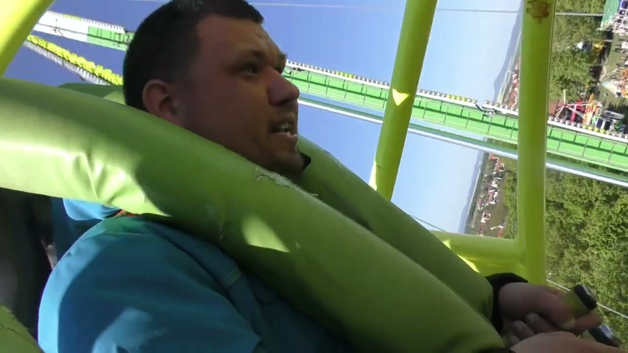 Řípská pouť 2025 - ATRAKCE KATAPULT BUNGEE ZA JÍZDY / ATTRACTION CATAPULT BUNGEE ON-RIDE