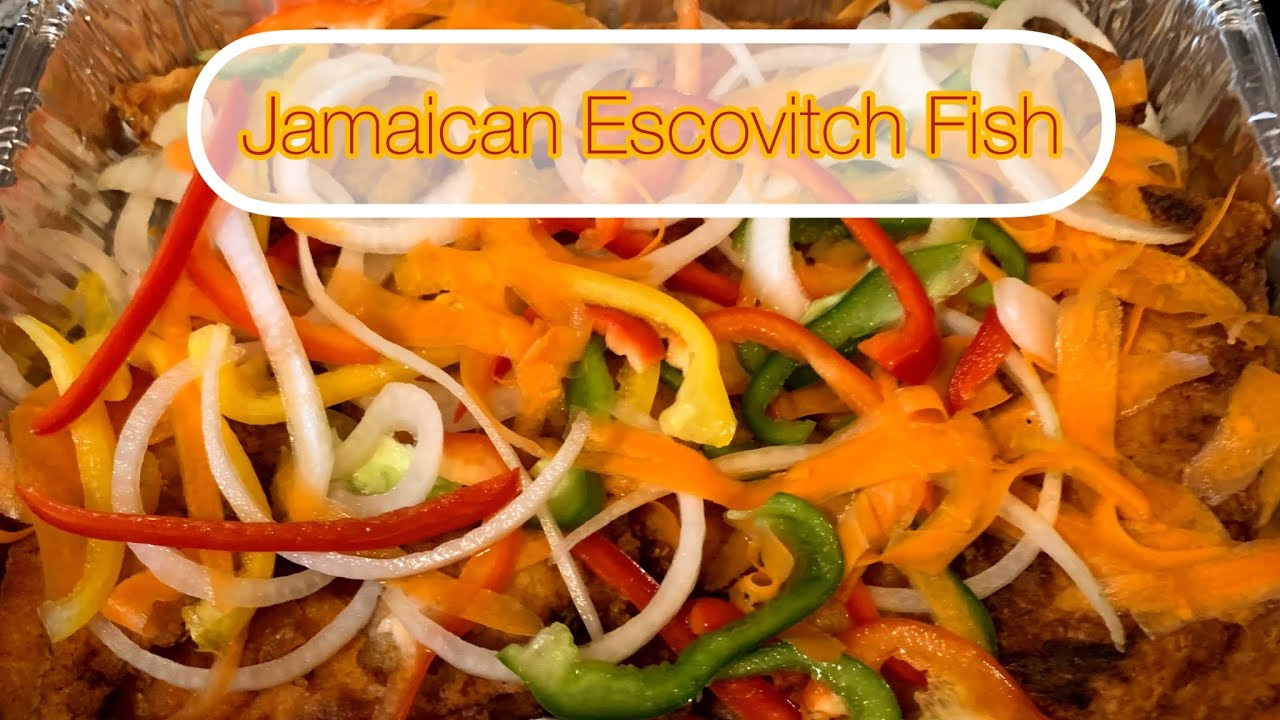 Escovitch Tilapia Fish | Thanksgiving Day | Jamaican Dish