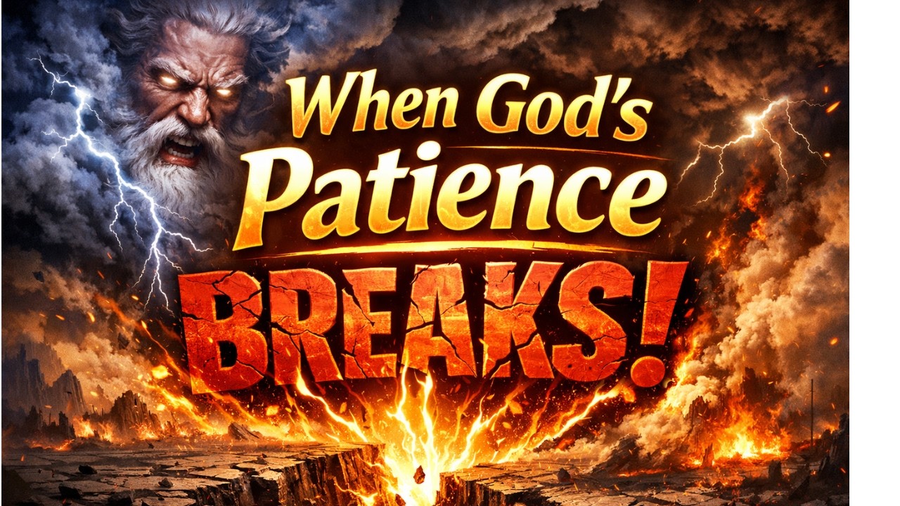 When God's Patience BREAKS! #jesus #gospel