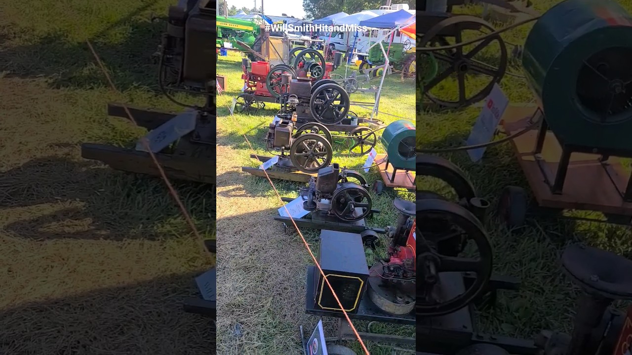 International Harvester Display MD Steam Historical Society 2023 #hitandmiss #willsmithhitandmiss