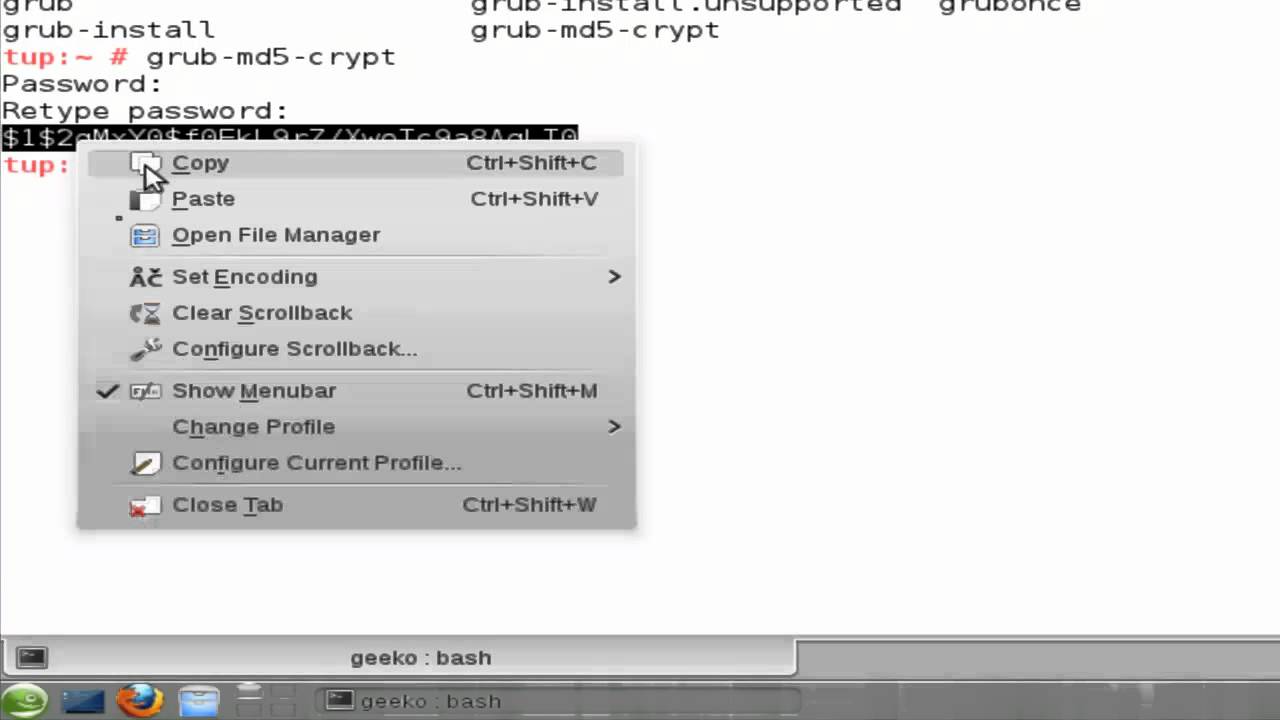 Learning Linux : Lesson 5 GRUB Bootloader