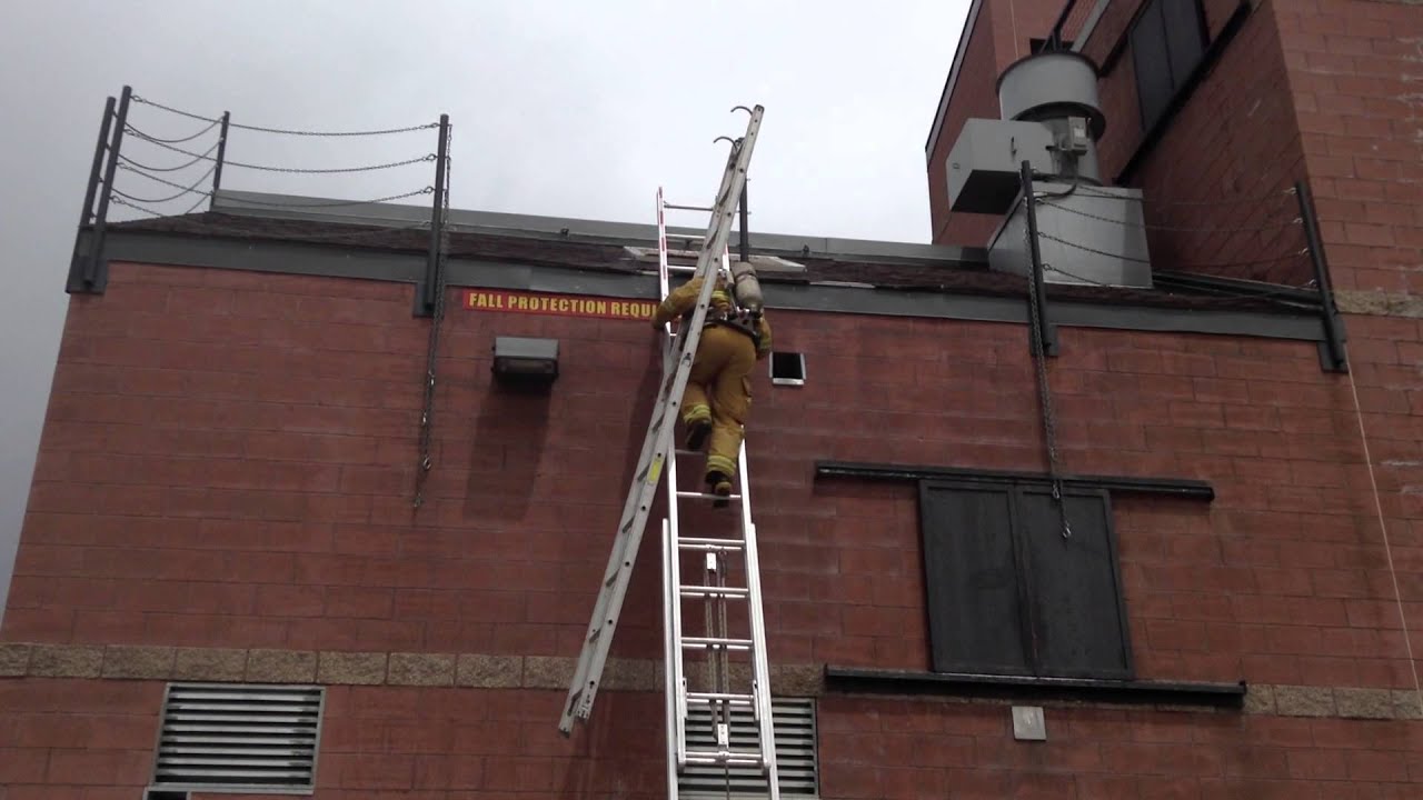 Roof Ladder Deployment