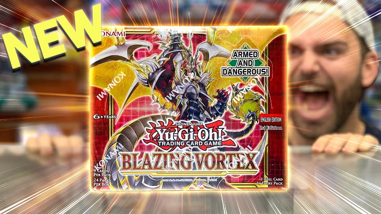 KONAMI's *NEW* GODLY Yu-Gi-Oh! Product is HERE! | BLAZING VORTEX Box Opening!