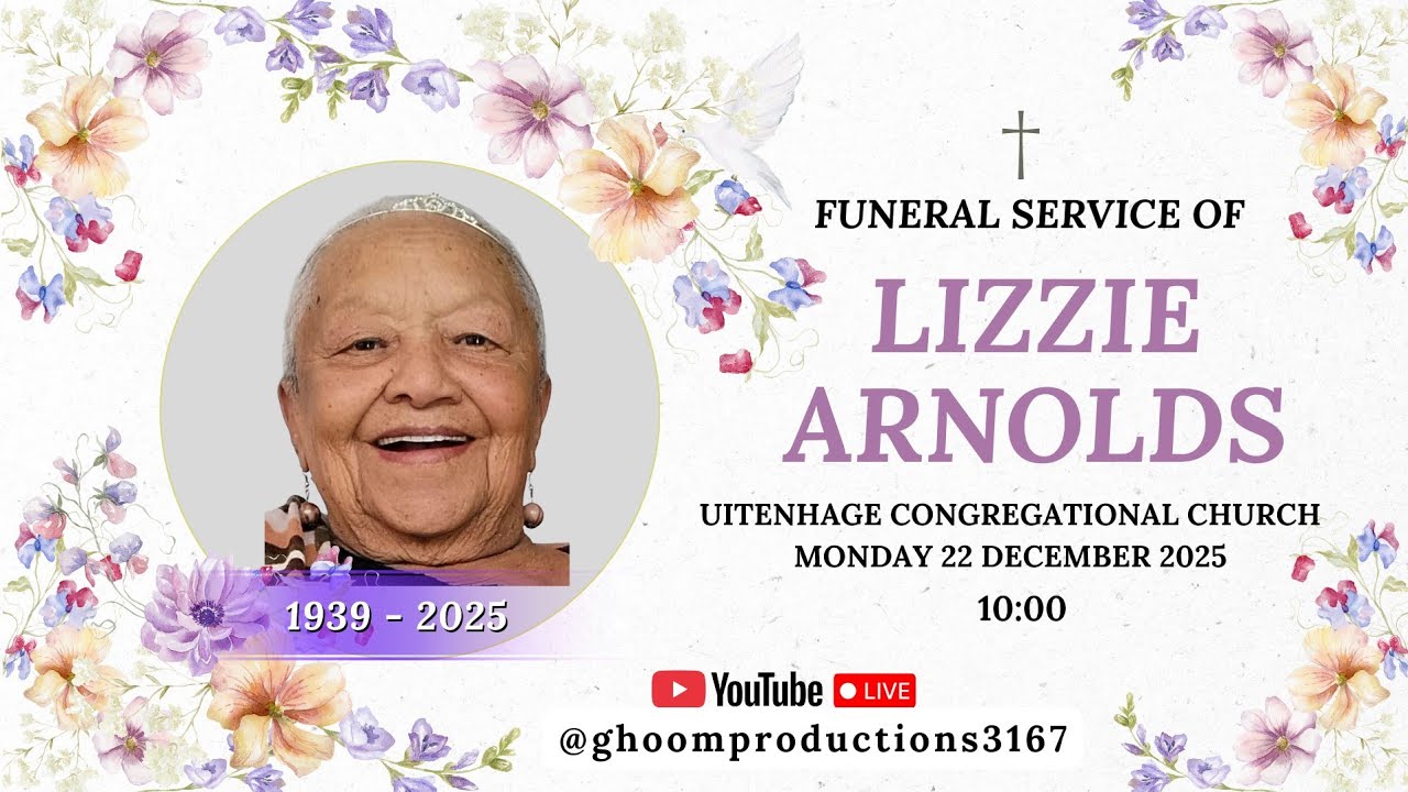 LIZZIE ARNOLDS FUNERAL