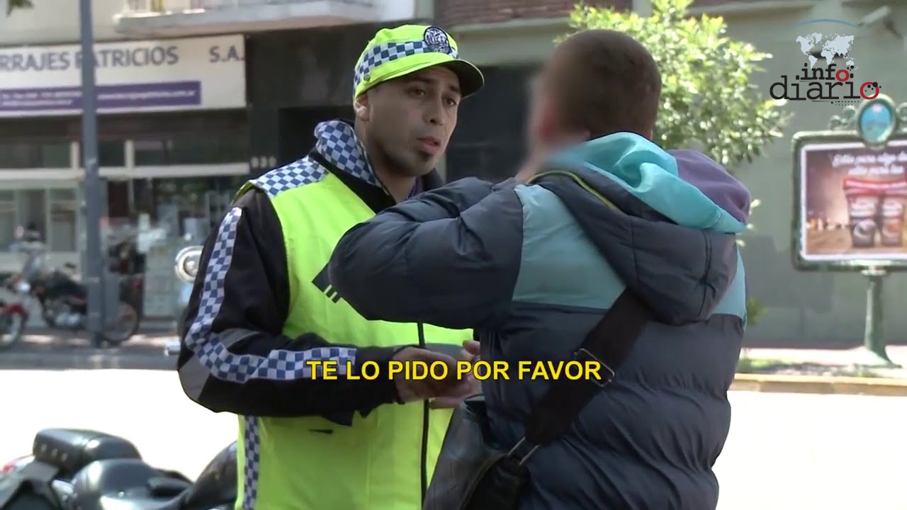 Control Policial a motos, incre&iacute;bles las excusas de los conductores