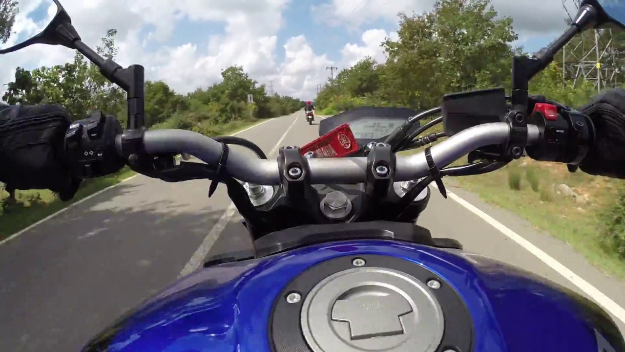 mt09 vfr800x darlık part3 w/feiyu wg3 wearable 3-axis gimball