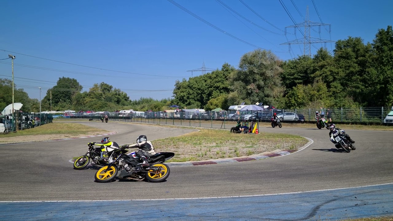 Sch&ouml;nes Wetter und 50ccm Rennen Liedolsheim 2023
