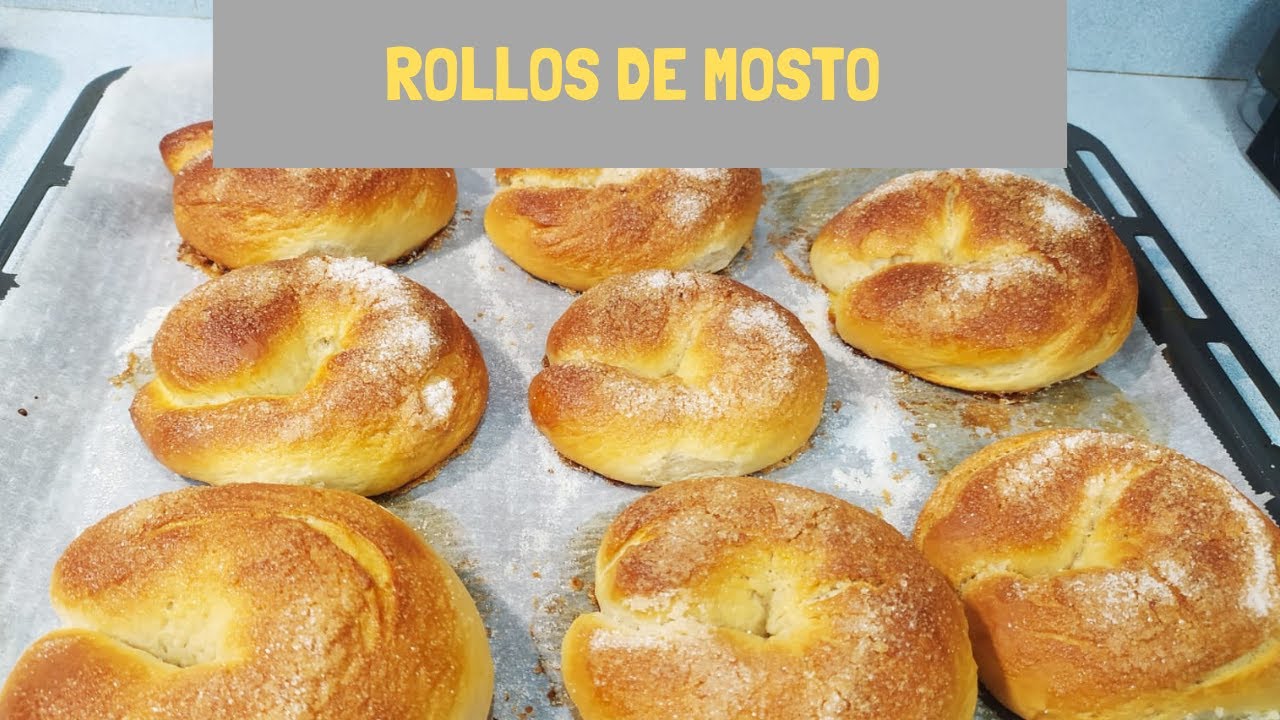 LA RECETA TRADICIONAL DE LOS ROLLOS DE MOSTO 🍇