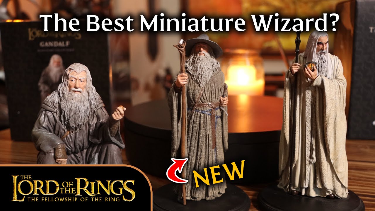 Gandalf the Grey Wizard Miniature Statue from The Lord of the Rings Unboxing - from Weta Workshop