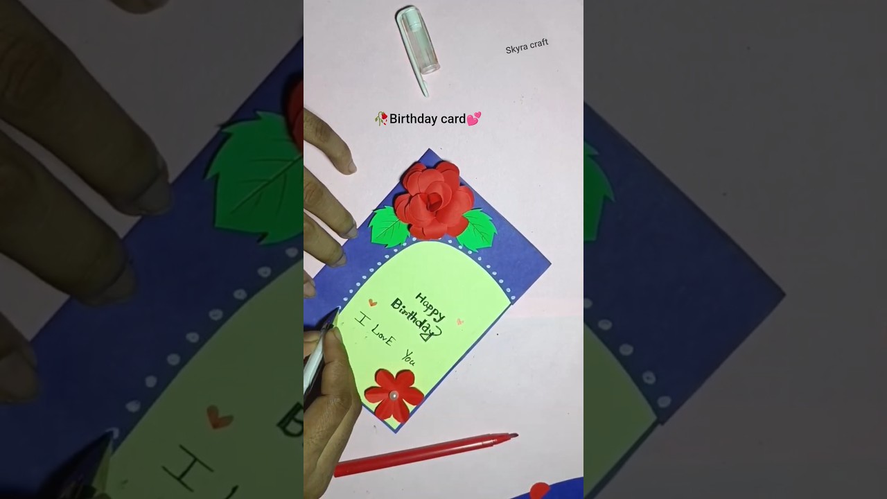 Birthday Card DIY 