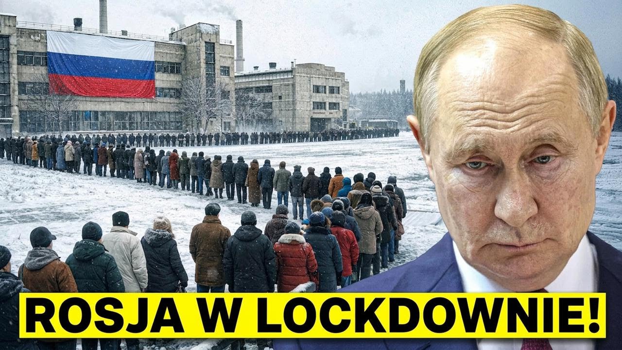 Wielki rosyjski lockdown &ndash; Putin zamyka kraj w klatce!