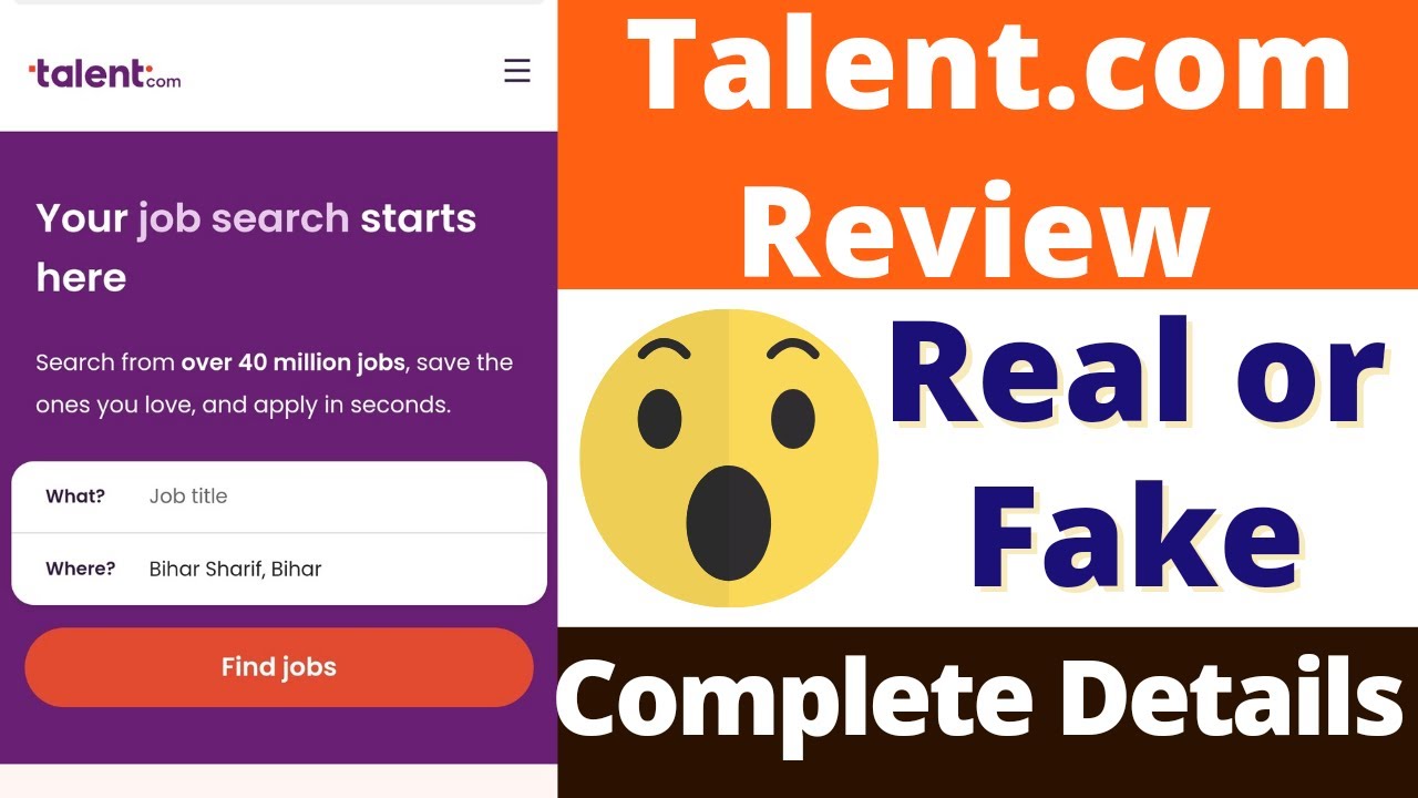 Talent.com Real or Fake | Talent.com Review | Talent.com Jobs Reviews | Scam or Legit | Reality