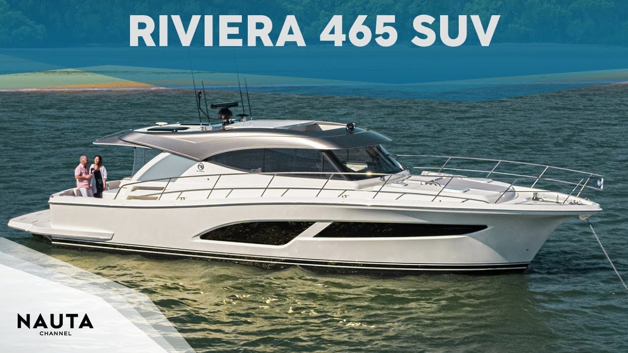 Riviera Yachts 465 SUV - boat tour esterni e cabine