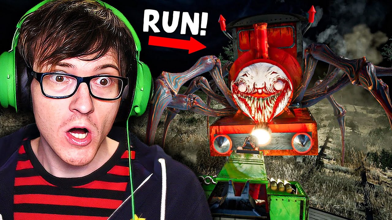 A DEMON SPIDER TRAIN IS HUNTING US - Choo Choo Charles is finally here