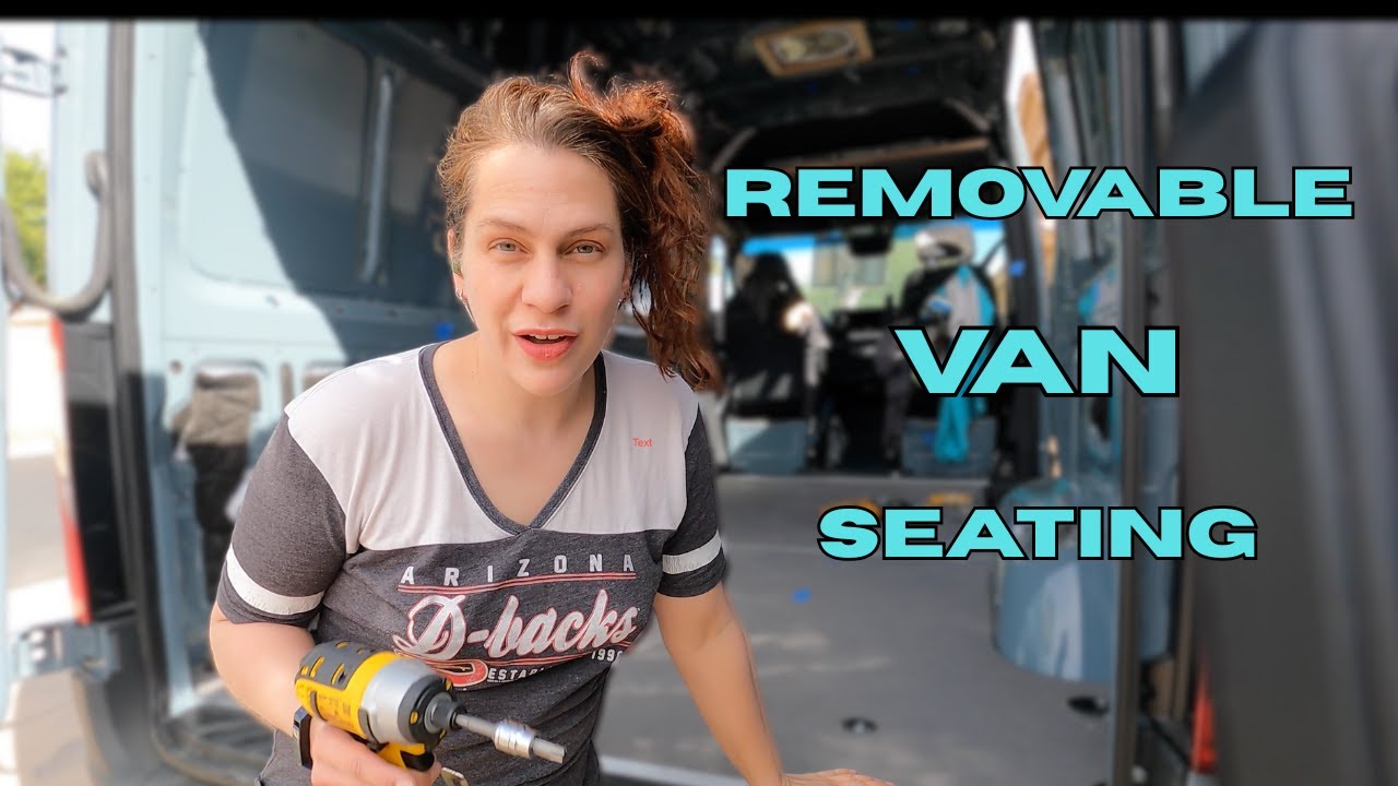Van Floor Removal & Removable Seat | Solo Van Build Progress