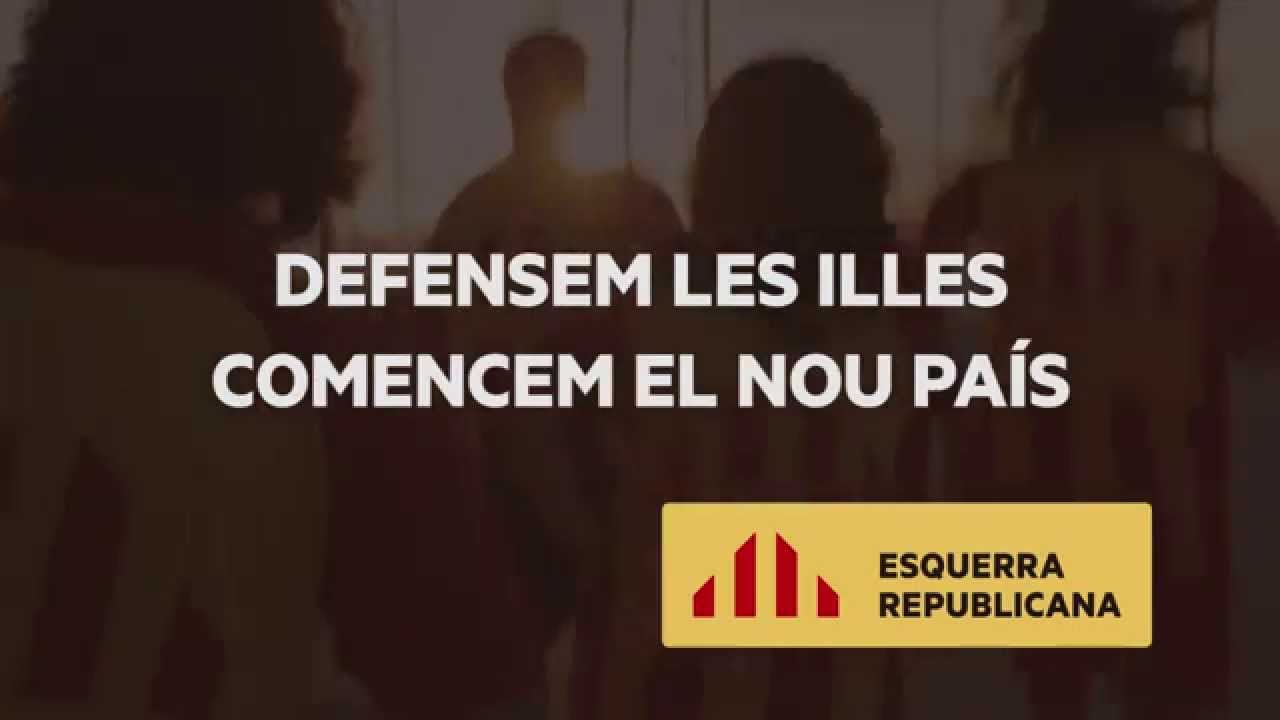 Espot d'Esquerra Republicana - Illes per a les eleccions europees 2014