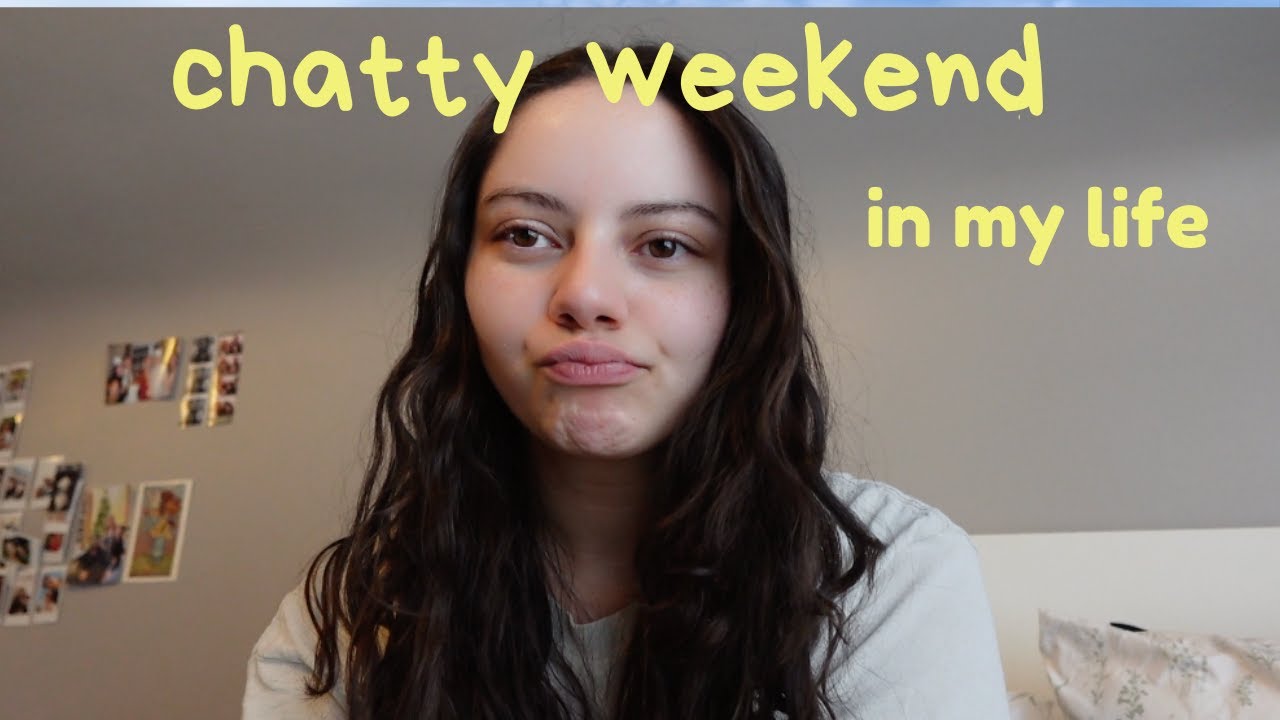 chatty weekend in my life🎙✨ | talking heated rivalry, percy jackson, and more yapping