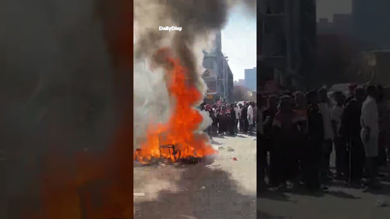Tensions rise at anti-illegal immigration march in Joburg