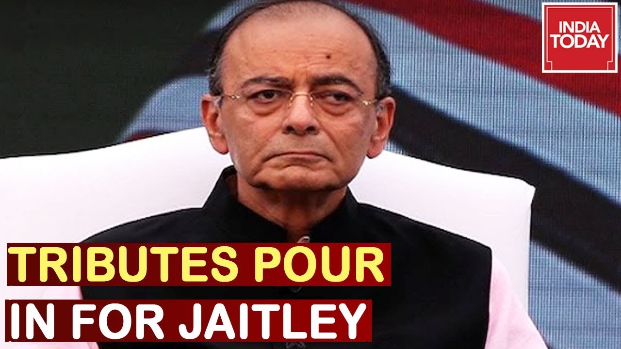 RIP Jaitley : Tributes Pour In For Arun Jaitley, Final Rites To Be Held At 2 pm