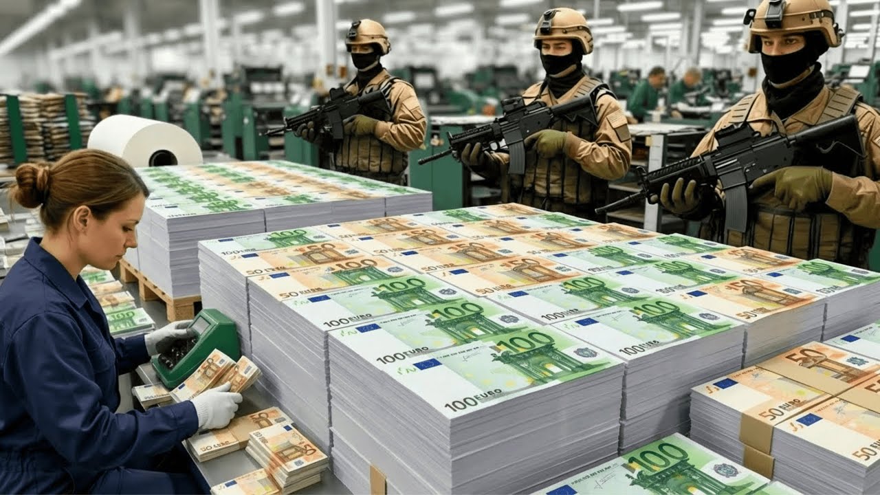 Inside the Euro Factory How Europe&rsquo;s Most Powerful Currency Is Made Behind Locked Doors