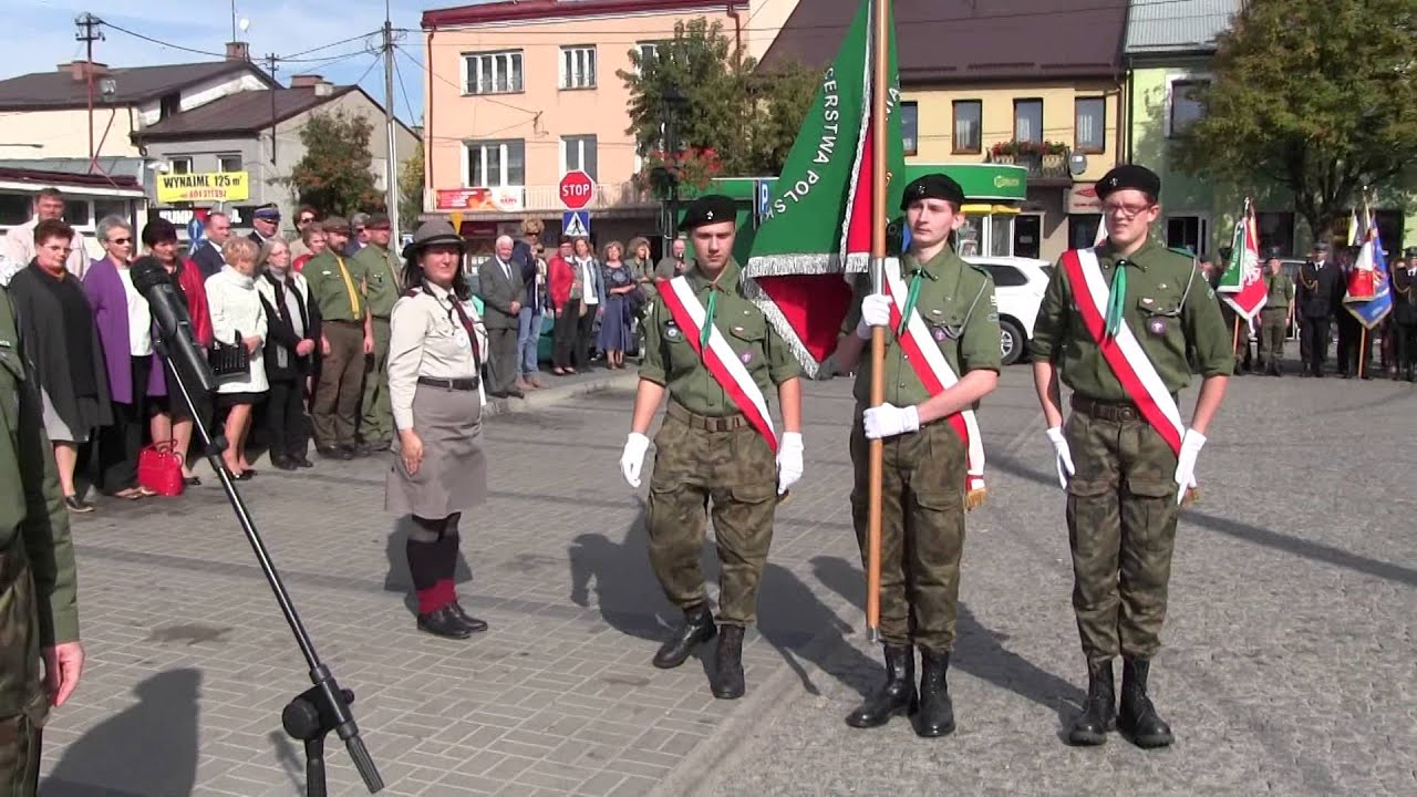 Wręczenie nowego sztandaru Hufca ZHP Sokołów Podlaski