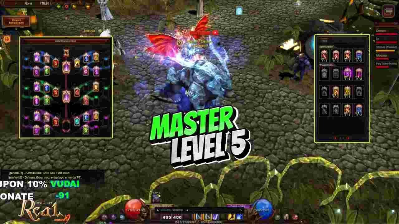 Build Master 5th - 5th Tree - Ability Card - MU Online Season 19 - Server RealMU MU