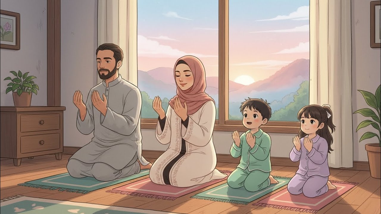 Ramadan is here | A Quiet Ramadan Day | Cozy Islamic Routine Film in Ghibli-Inspired ASMR