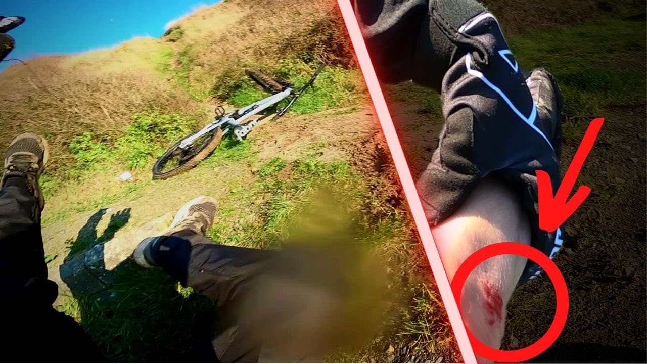 GROSSE CHUTE sortie enduro ( vtt )