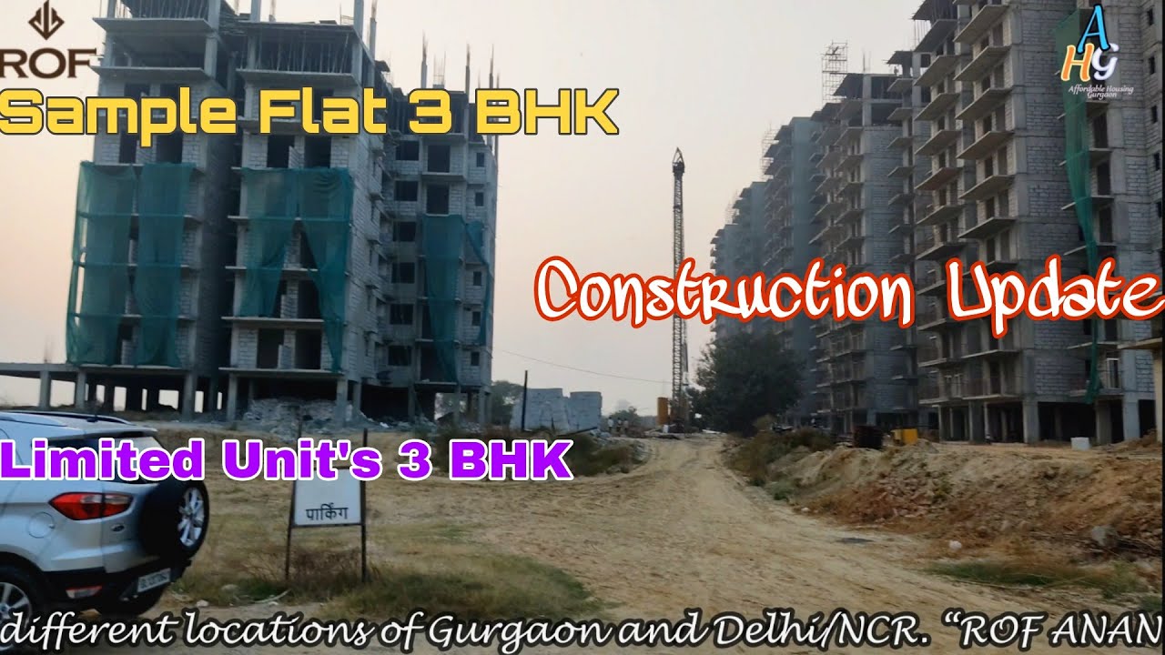 ROF Ananda Sec 95 Gurgaon | Construction Update | SAMPLE FLAT | Nr. Possession Call @ 8506016102