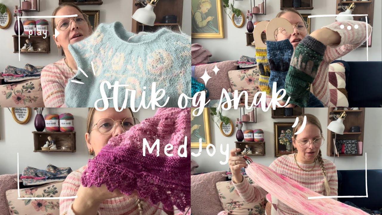 Strik og snak med Joy, #strikkepodcast episode 45