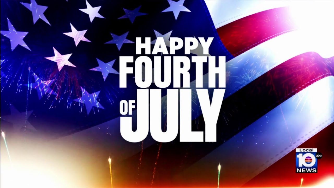 Miami celebrates Fourth of July despite rain