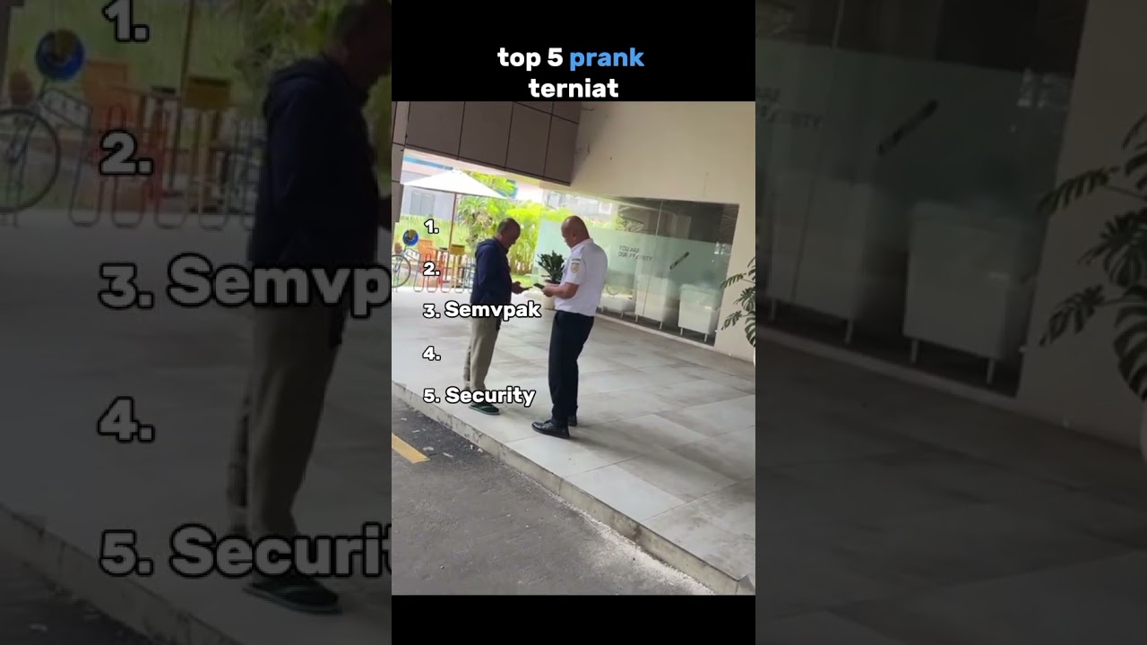 TOP 5 PRANK TERNIAT!!!!