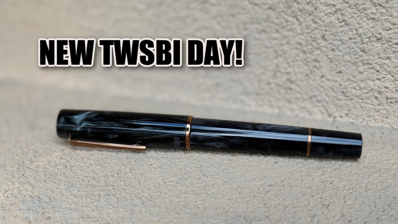 NEW TWSBI DAY:  TWSBI Obsidian