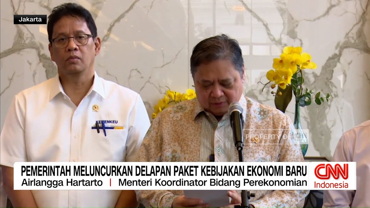 Pemerintah Luncurkan Delapan Paket Kebijakan Ekonomi Baru